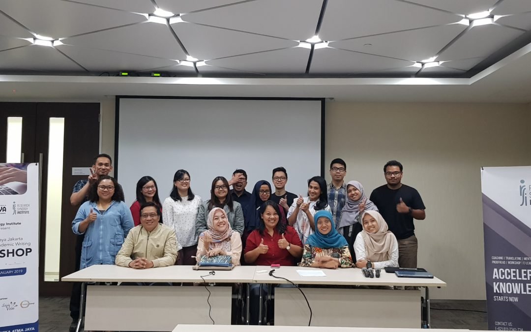 Atma Jaya Academic and Scientific Paper Writing Workshop