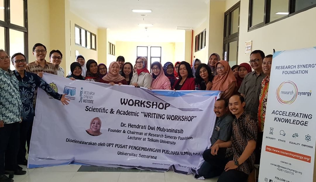 Universitas Semarang Academic and Scientific Paper Writing Workshop