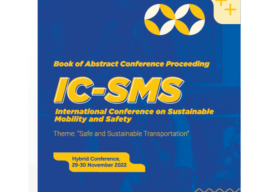 Image - Book of Abstract Conference Proceeding International Conference on Sustainable Mobility and Safety (IC-SMS)