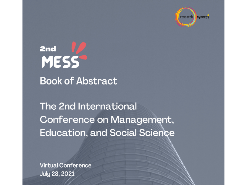Image - Book of Abstract 2nd International Conference on Management Education, and Social Science  (2nd MESS)