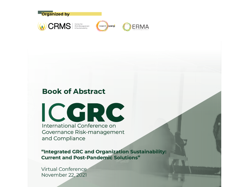Image - Book of Abstract Conference Proceeding of International Conference on Governance Risk-management and Compliance (ICGRC)