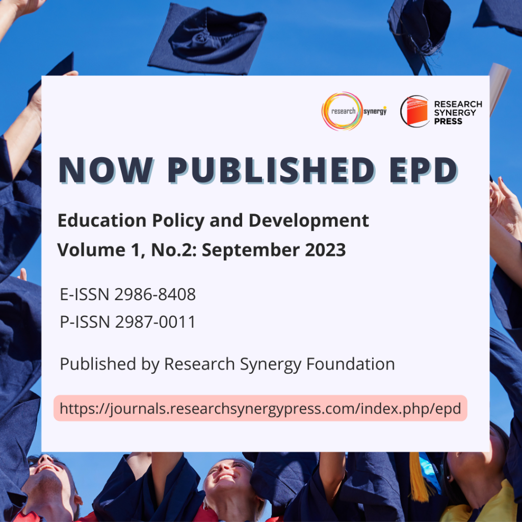 Image - Now Published EPD Vol. 1 No. 2: September 2023