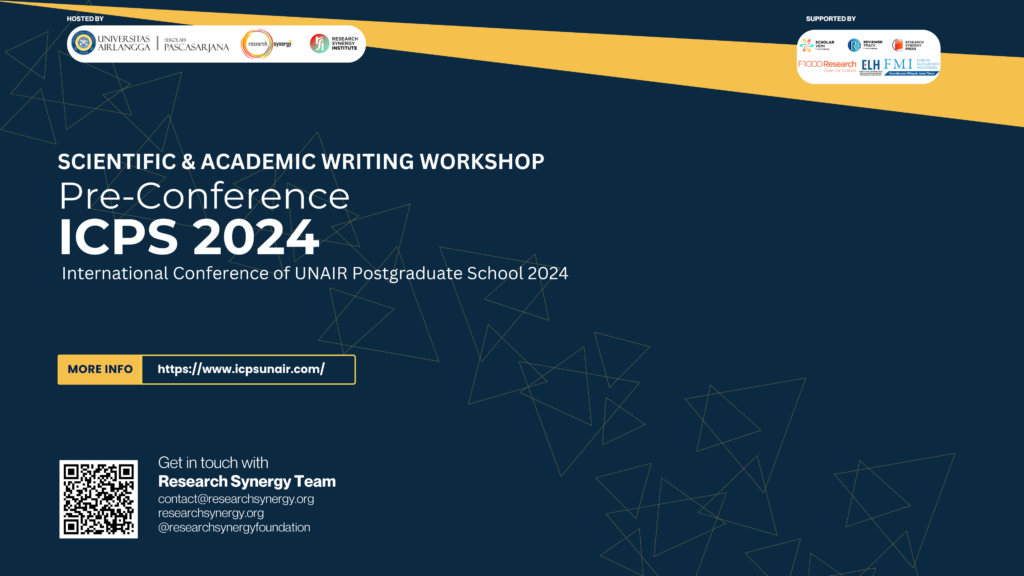 Image - Pre-Conference Workshop: International Conference of UNAIR Postgraduate School 2024 (ICPS 2024)