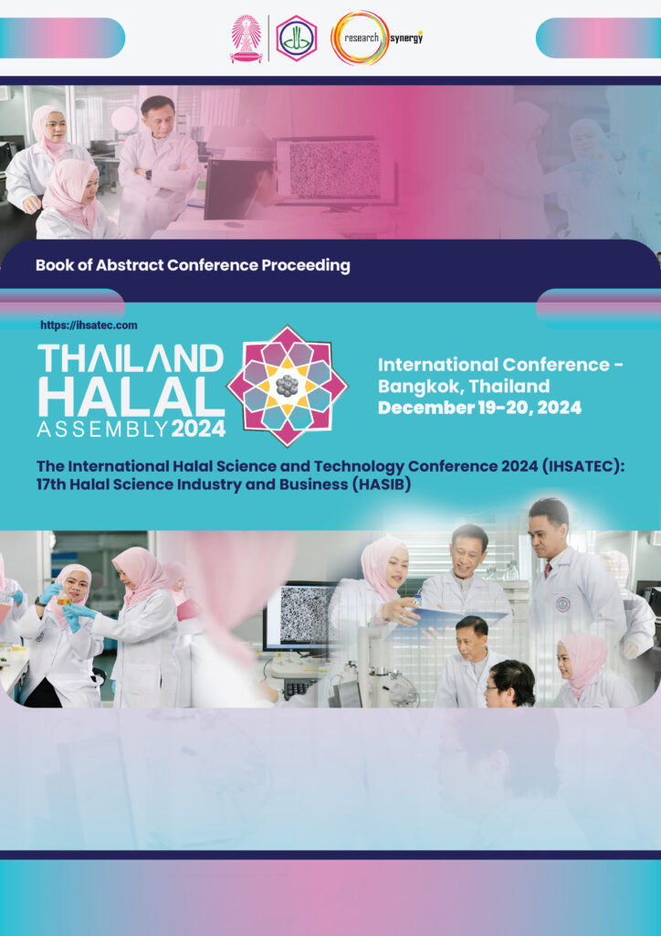 Image - Book of Abstract Conference Proceeding of The International Halal Science and Technology Conference 2024 (IHSATEC): 17th Halal Science Industry and Business (HASIB)