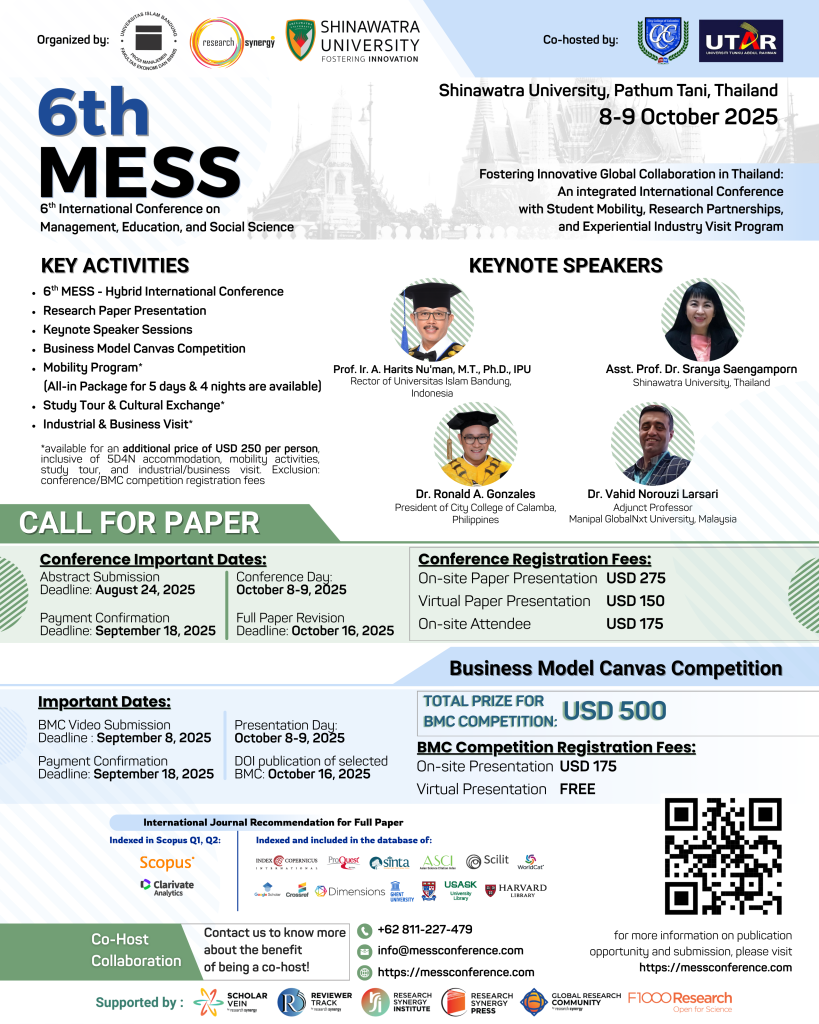 Image - 6th Management, Education, and Social Science​ (6th MESS)
