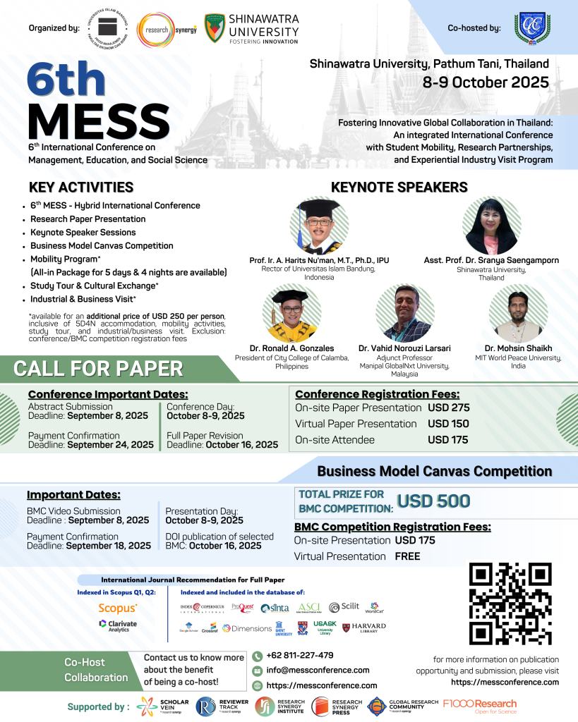 Image - 6th Management, Education, and Social Science​ (6th MESS)