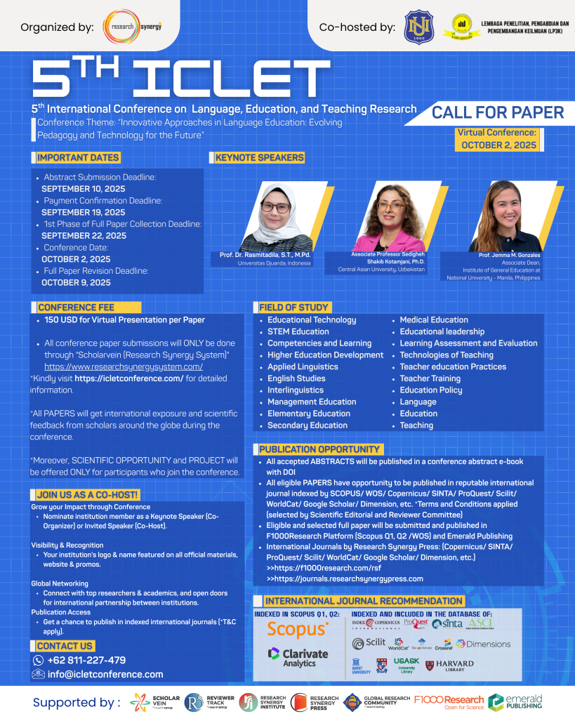 Image - 5th ICLET