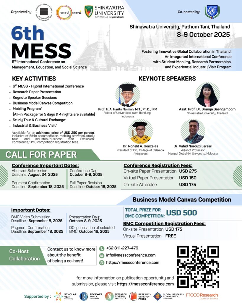Image - 6th Management, Education, and Social Science​ (6th MESS)