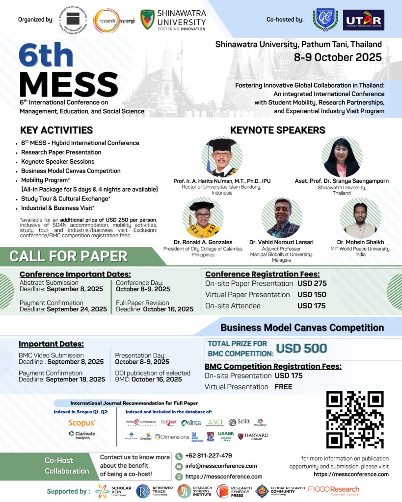 Image - 6th Management, Education, and Social Science​ (6th MESS)