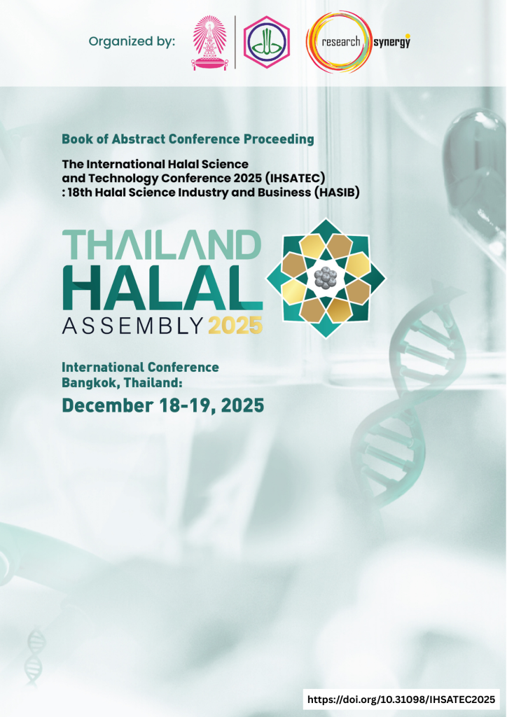 Image - Book of Abstract Conference Proceeding of The International Halal Science and Technology Conference 2025 (IHSATEC): 18th Halal Science Industry and Business (HASIB)