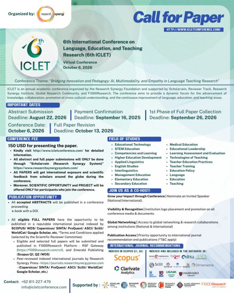 Image - 6th ICLET
