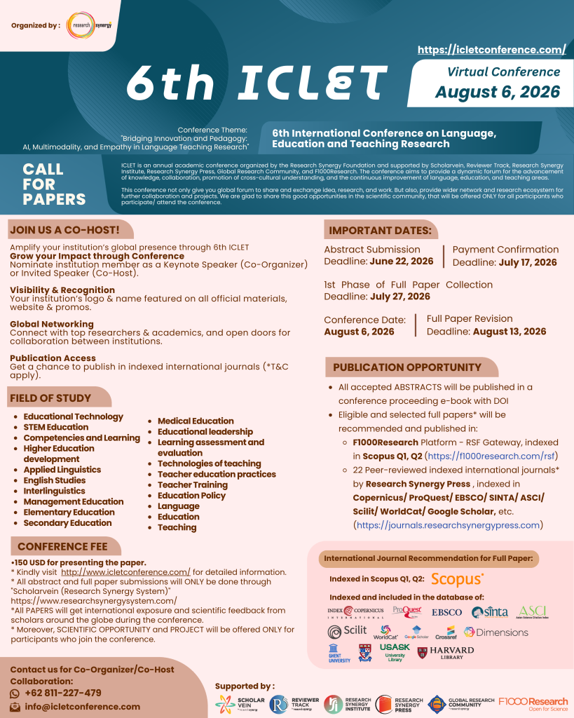 Image - 6th ICLET