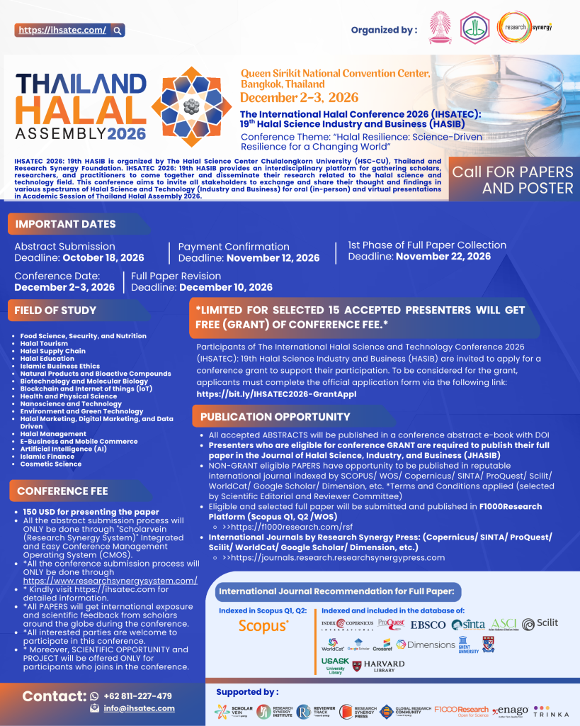 Image - IHSATEC 2026: 19th HASIB